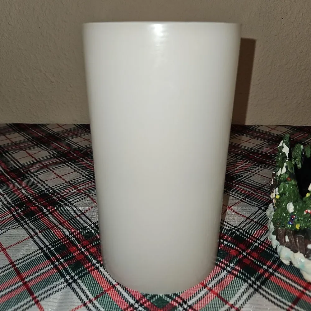 Christmas Themed Candle Holder with Scented Hurricane Lamp Candle